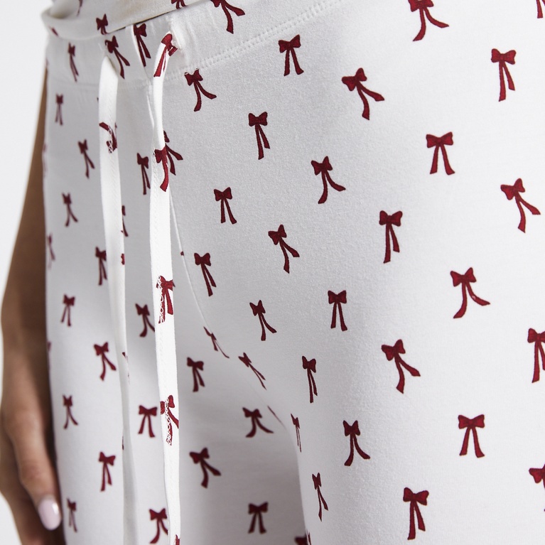 Loose soft pants "Holly Printed"